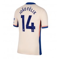 Camisa de Futebol Chelsea Joao Felix #14 Equipamento Secundário 2024-25 Manga Curta